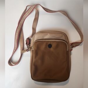 Tommy Hilfiger Tan and Brown Crossbody  Bag